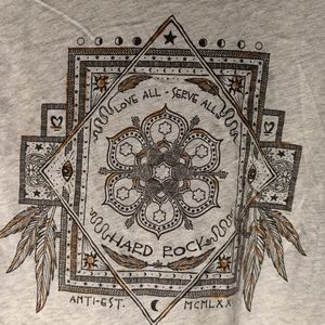 Hard Rock Couture, Tank Top, Tee Shirt, Mandela, Size L